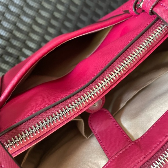 COACH BAG,Coach Rose Red Leather Shoulder Bag,AUTHENTIC COACH BAG - Picture 11 of 17